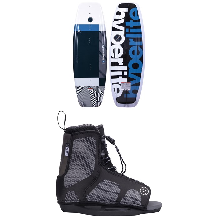 Hyperlite - Motive Jr. + Remix Jr. Wakeboard Package - Boys' 2025